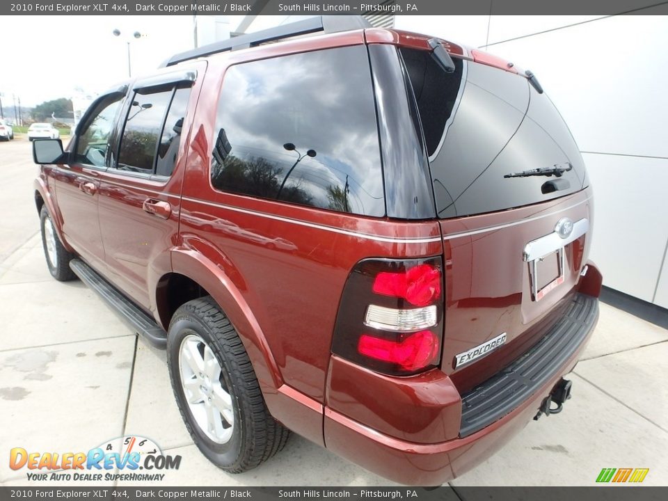 2010 Ford Explorer XLT 4x4 Dark Copper Metallic / Black Photo #3