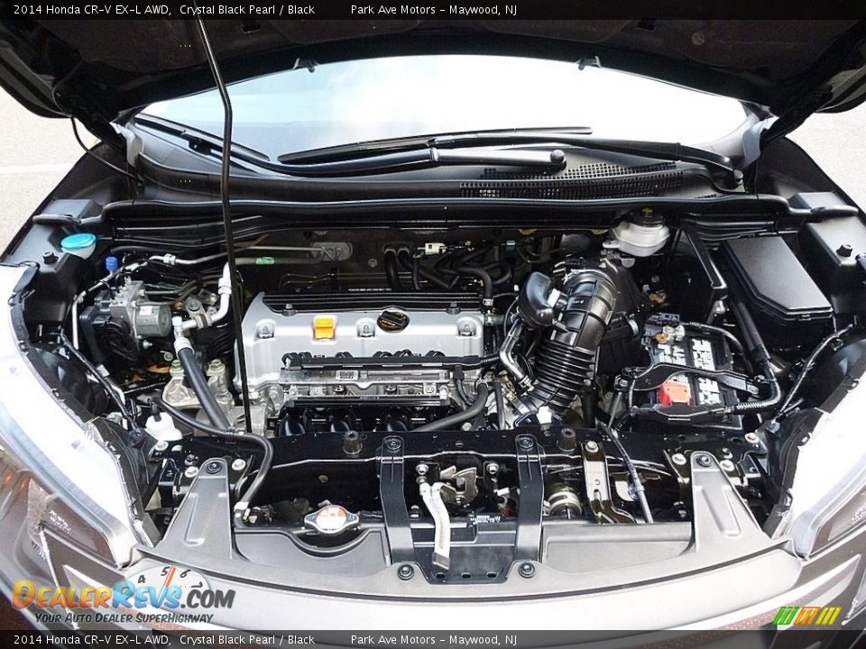 2014 Honda CR-V EX-L AWD Crystal Black Pearl / Black Photo #32