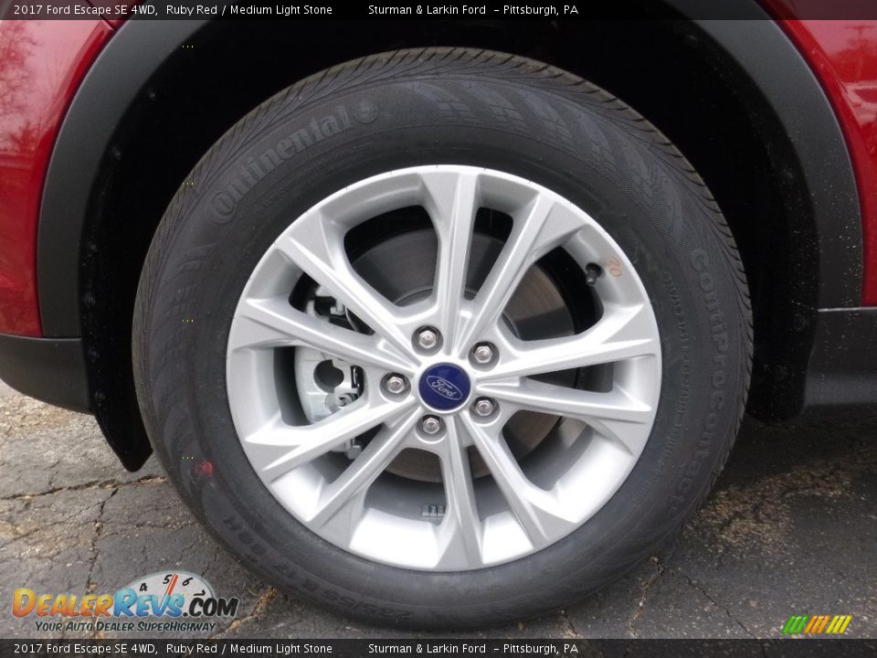 2017 Ford Escape SE 4WD Wheel Photo #6