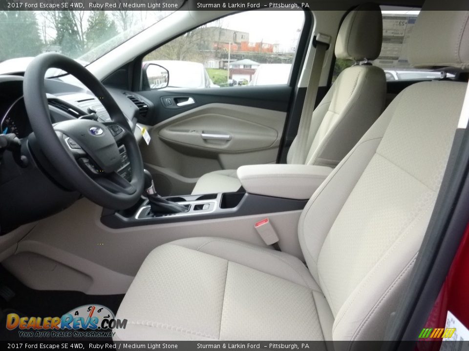 Front Seat of 2017 Ford Escape SE 4WD Photo #7