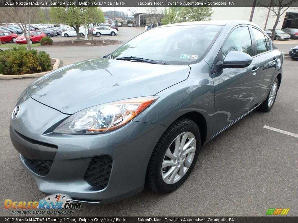 2012 Mazda MAZDA3 i Touring 4 Door Dolphin Gray Mica / Black Photo #6