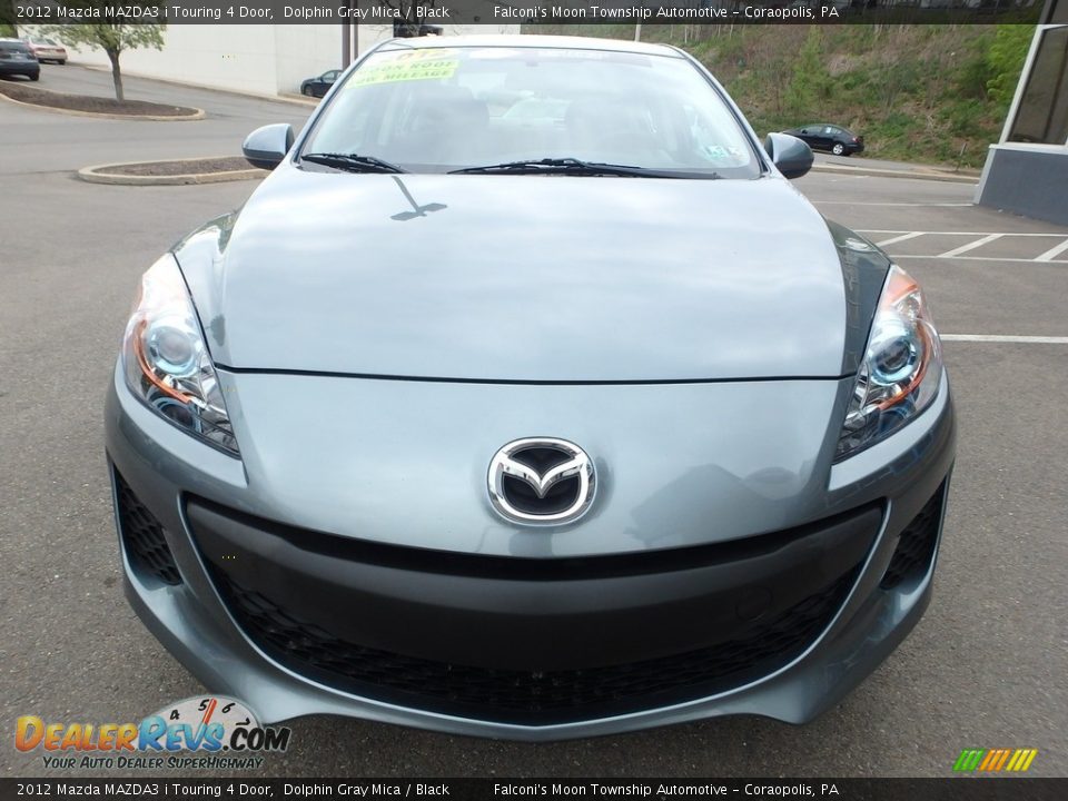 2012 Mazda MAZDA3 i Touring 4 Door Dolphin Gray Mica / Black Photo #7