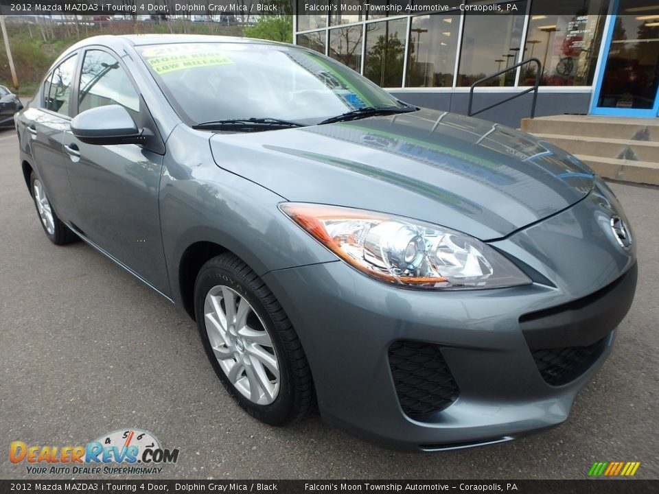 2012 Mazda MAZDA3 i Touring 4 Door Dolphin Gray Mica / Black Photo #8