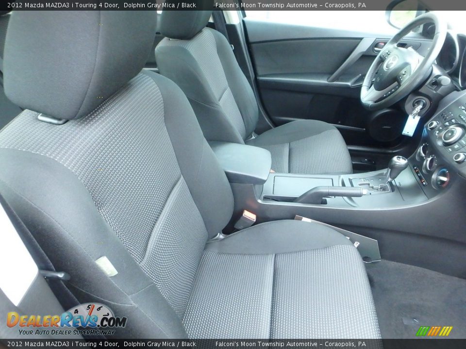 2012 Mazda MAZDA3 i Touring 4 Door Dolphin Gray Mica / Black Photo #10