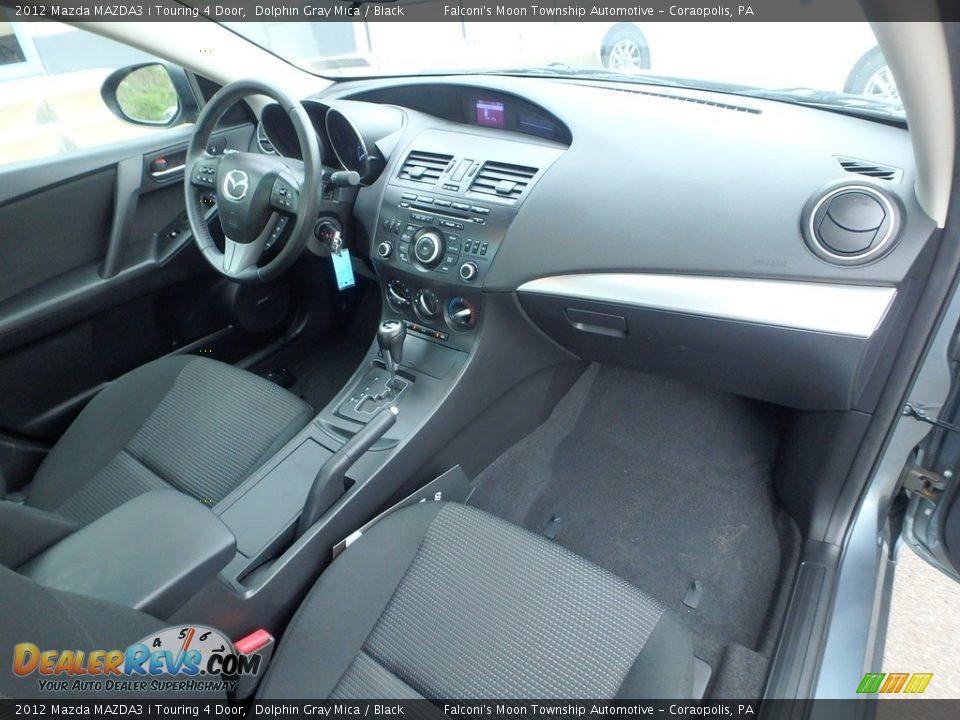 2012 Mazda MAZDA3 i Touring 4 Door Dolphin Gray Mica / Black Photo #11