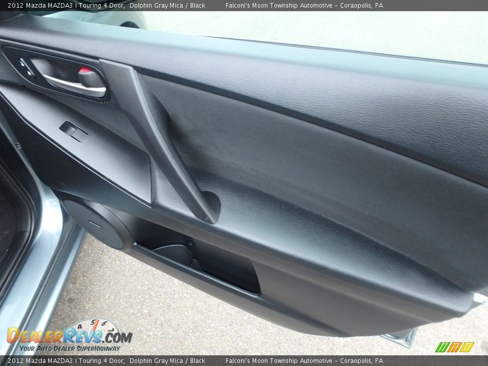 2012 Mazda MAZDA3 i Touring 4 Door Dolphin Gray Mica / Black Photo #12