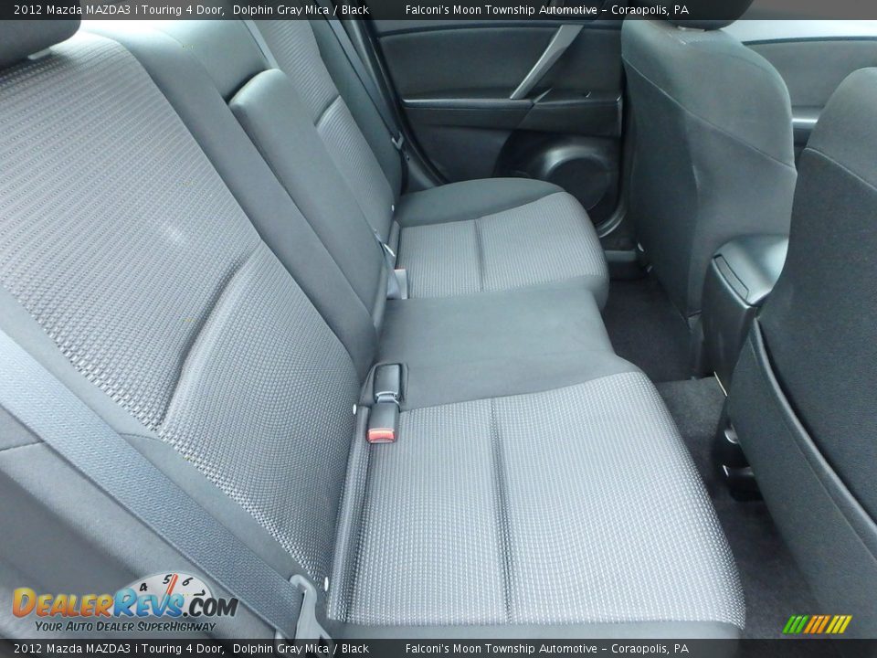 2012 Mazda MAZDA3 i Touring 4 Door Dolphin Gray Mica / Black Photo #13