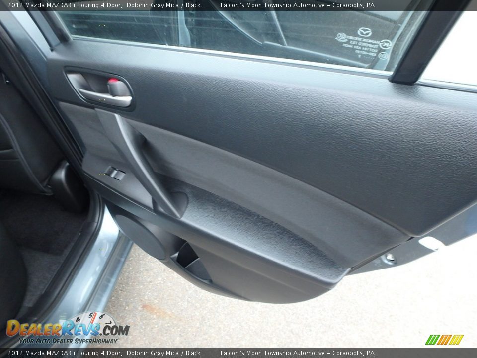 2012 Mazda MAZDA3 i Touring 4 Door Dolphin Gray Mica / Black Photo #14