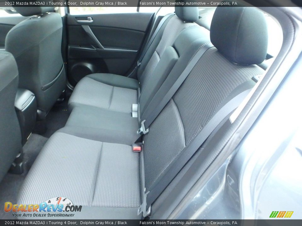 2012 Mazda MAZDA3 i Touring 4 Door Dolphin Gray Mica / Black Photo #16