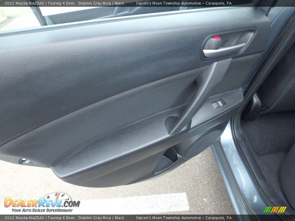 2012 Mazda MAZDA3 i Touring 4 Door Dolphin Gray Mica / Black Photo #18
