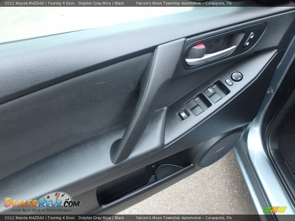 2012 Mazda MAZDA3 i Touring 4 Door Dolphin Gray Mica / Black Photo #19
