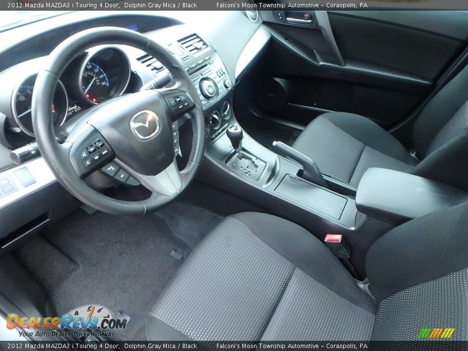 2012 Mazda MAZDA3 i Touring 4 Door Dolphin Gray Mica / Black Photo #20
