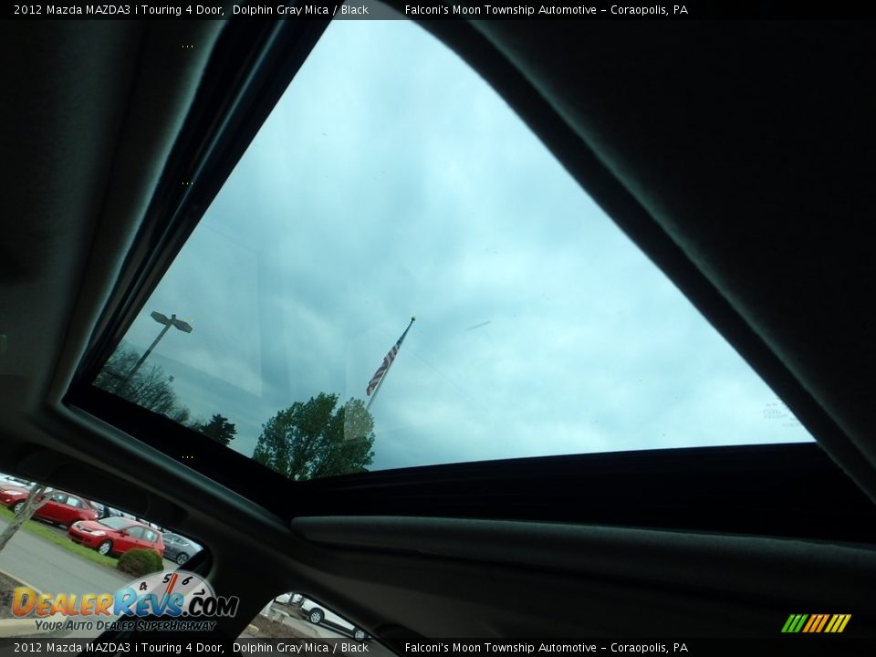 2012 Mazda MAZDA3 i Touring 4 Door Dolphin Gray Mica / Black Photo #21