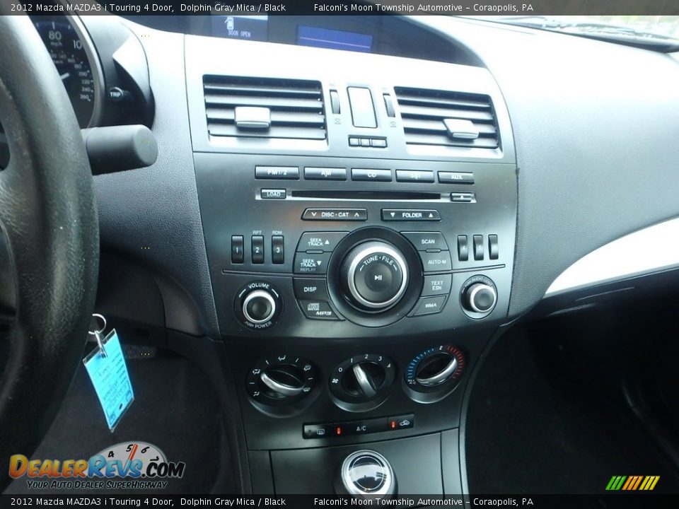 2012 Mazda MAZDA3 i Touring 4 Door Dolphin Gray Mica / Black Photo #23