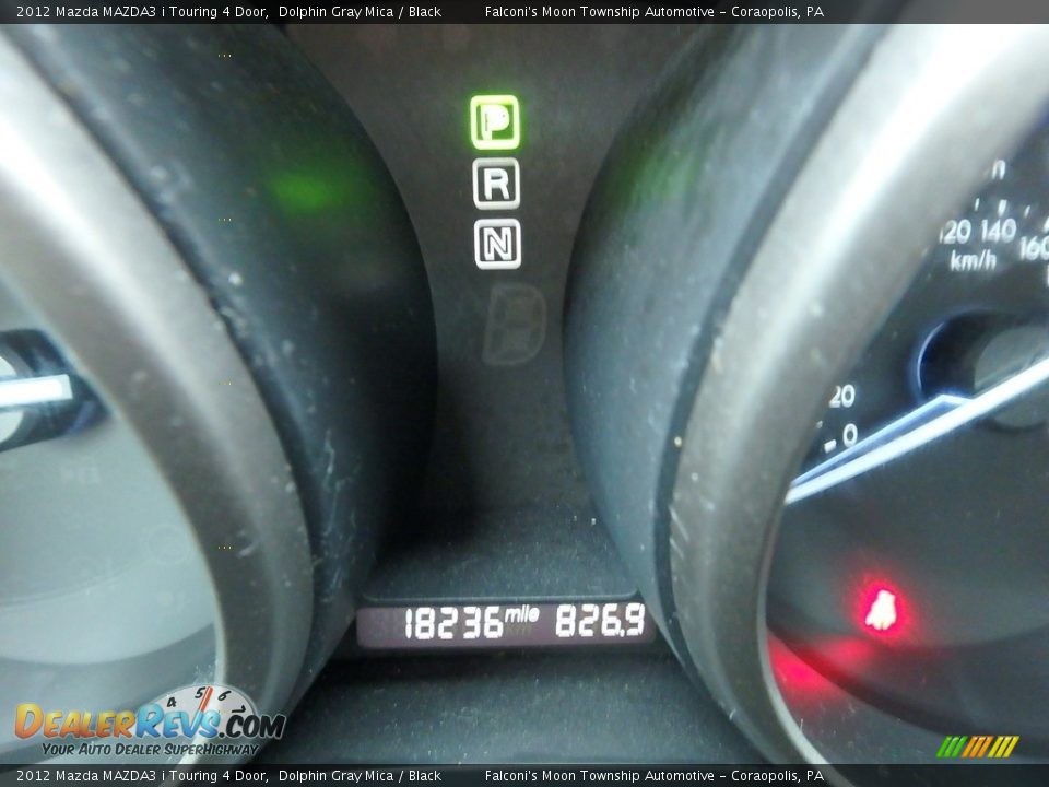 2012 Mazda MAZDA3 i Touring 4 Door Dolphin Gray Mica / Black Photo #25