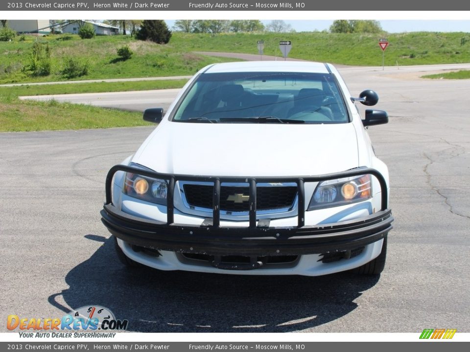 2013 Chevrolet Caprice PPV Heron White / Dark Pewter Photo #3
