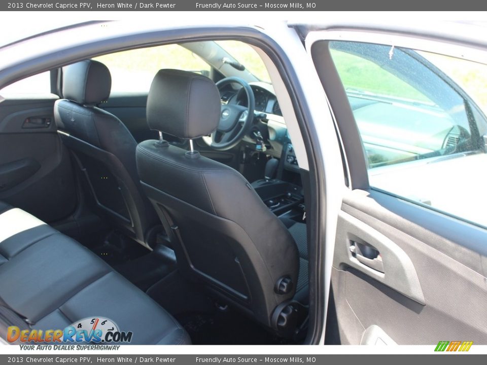 2013 Chevrolet Caprice PPV Heron White / Dark Pewter Photo #7