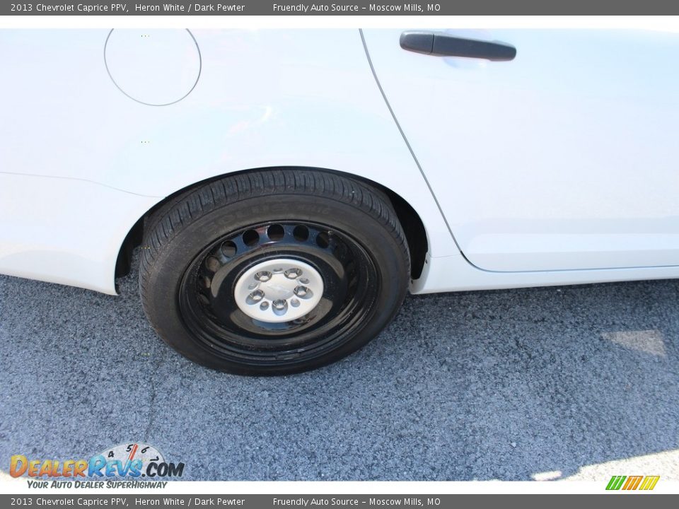 2013 Chevrolet Caprice PPV Heron White / Dark Pewter Photo #11