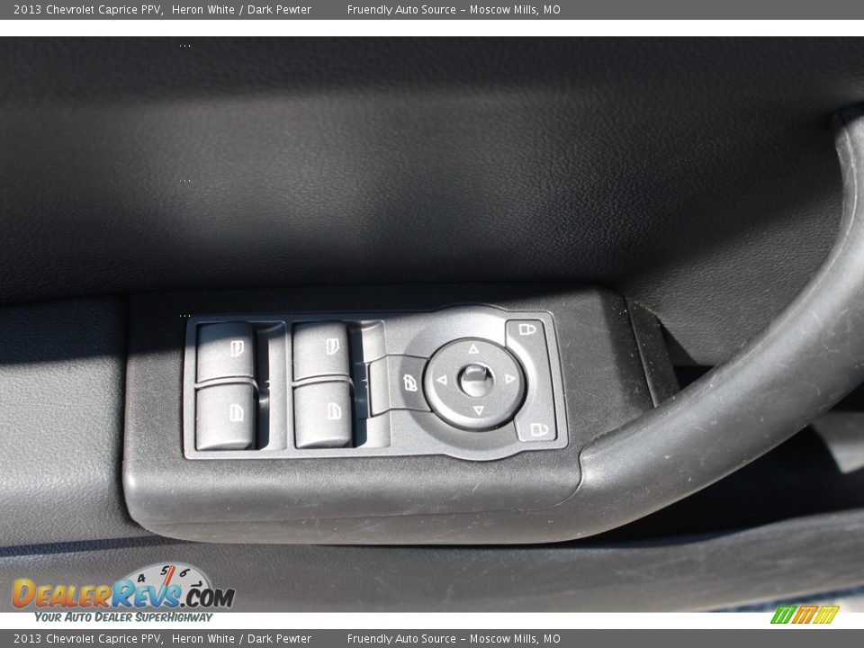 2013 Chevrolet Caprice PPV Heron White / Dark Pewter Photo #17