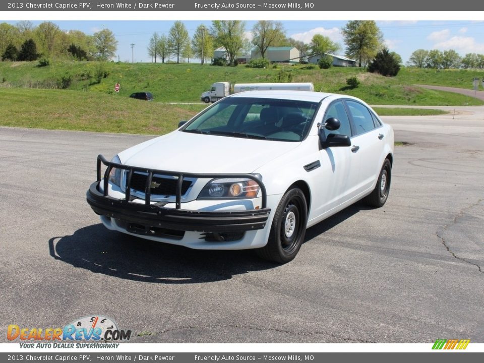 2013 Chevrolet Caprice PPV Heron White / Dark Pewter Photo #20