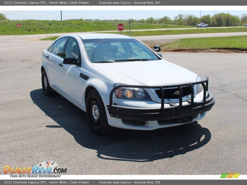 2013 Chevrolet Caprice PPV Heron White / Dark Pewter Photo #21
