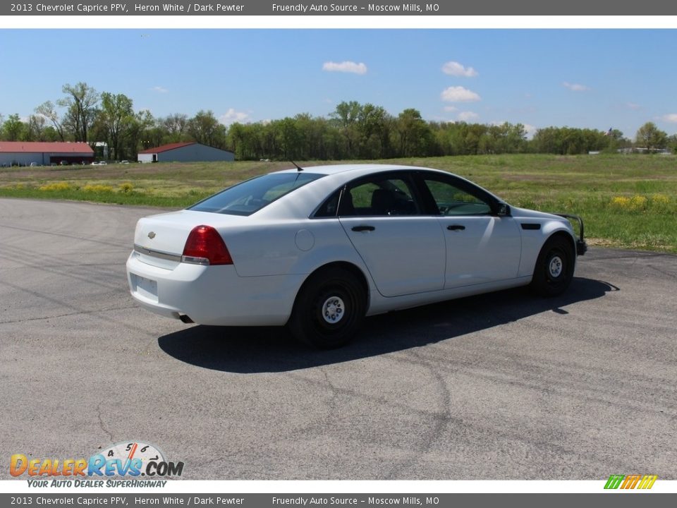 2013 Chevrolet Caprice PPV Heron White / Dark Pewter Photo #22