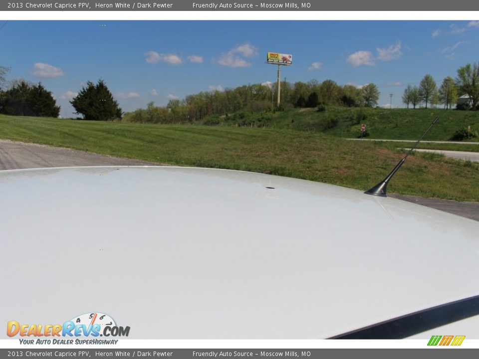 2013 Chevrolet Caprice PPV Heron White / Dark Pewter Photo #29