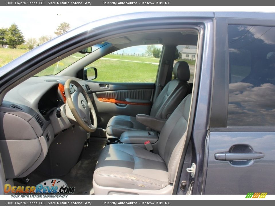 2006 Toyota Sienna XLE Slate Metallic / Stone Gray Photo #7