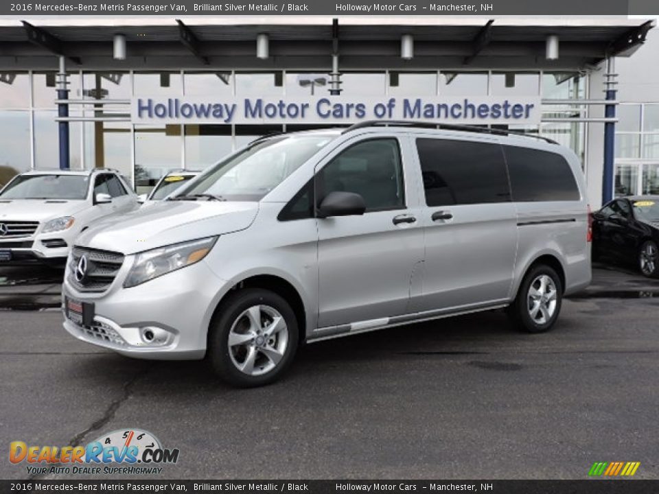 2016 Mercedes-Benz Metris Passenger Van Brilliant Silver Metallic / Black Photo #1