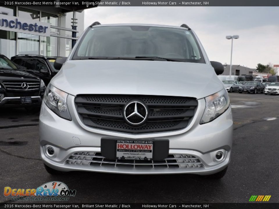 2016 Mercedes-Benz Metris Passenger Van Brilliant Silver Metallic / Black Photo #2