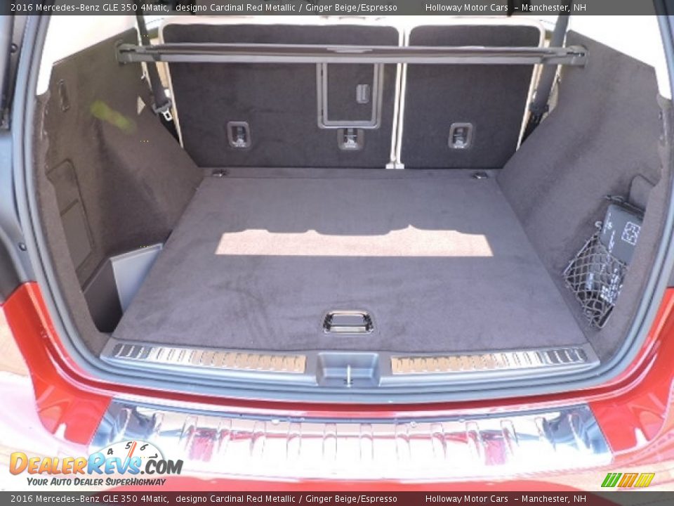 2016 Mercedes-Benz GLE 350 4Matic designo Cardinal Red Metallic / Ginger Beige/Espresso Photo #5