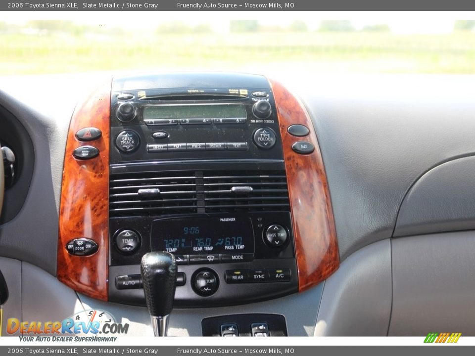 2006 Toyota Sienna XLE Slate Metallic / Stone Gray Photo #34