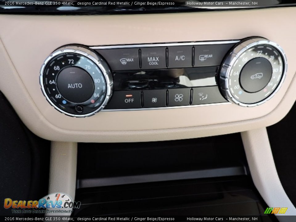 2016 Mercedes-Benz GLE 350 4Matic designo Cardinal Red Metallic / Ginger Beige/Espresso Photo #13
