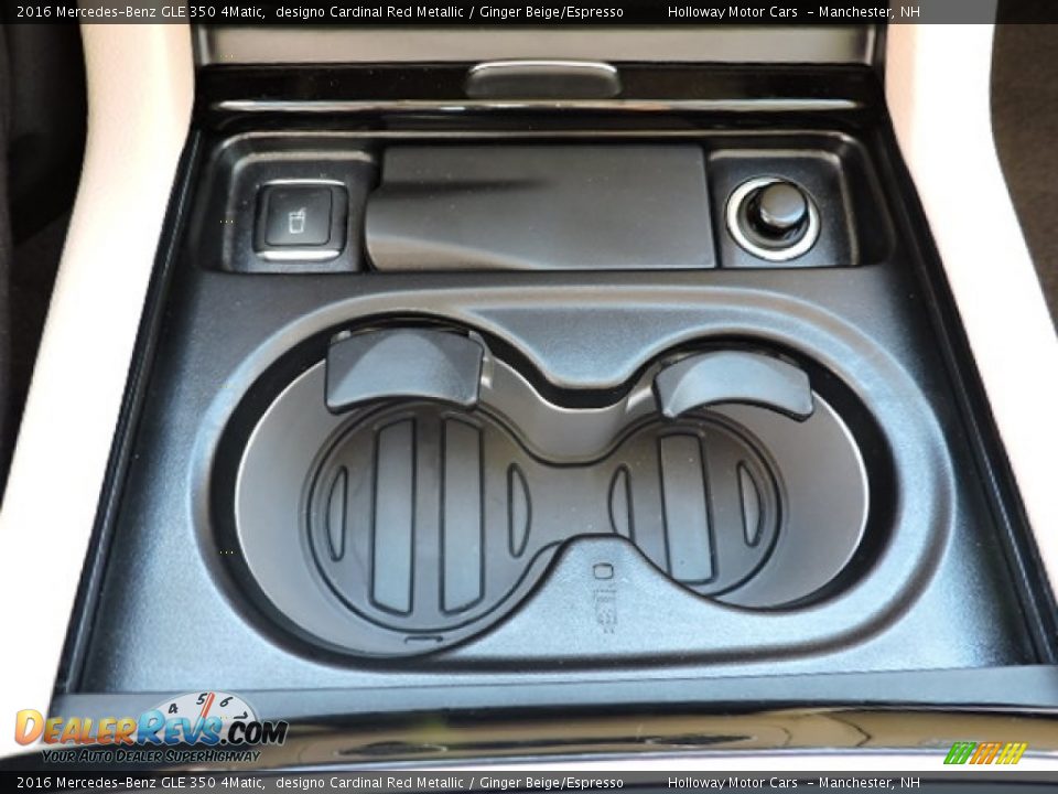 2016 Mercedes-Benz GLE 350 4Matic designo Cardinal Red Metallic / Ginger Beige/Espresso Photo #14