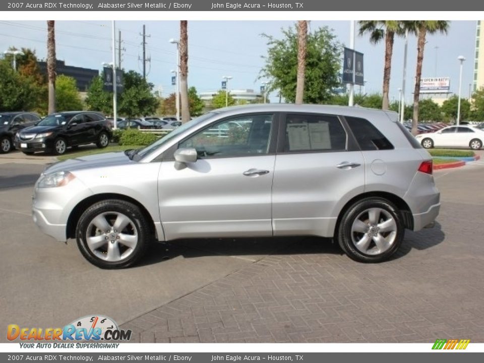 2007 Acura RDX Technology Alabaster Silver Metallic / Ebony Photo #3