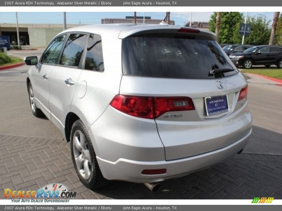 2007 Acura RDX Technology Alabaster Silver Metallic / Ebony Photo #4