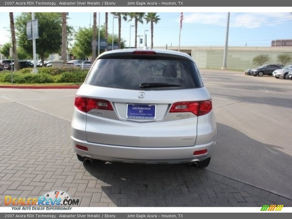 2007 Acura RDX Technology Alabaster Silver Metallic / Ebony Photo #5