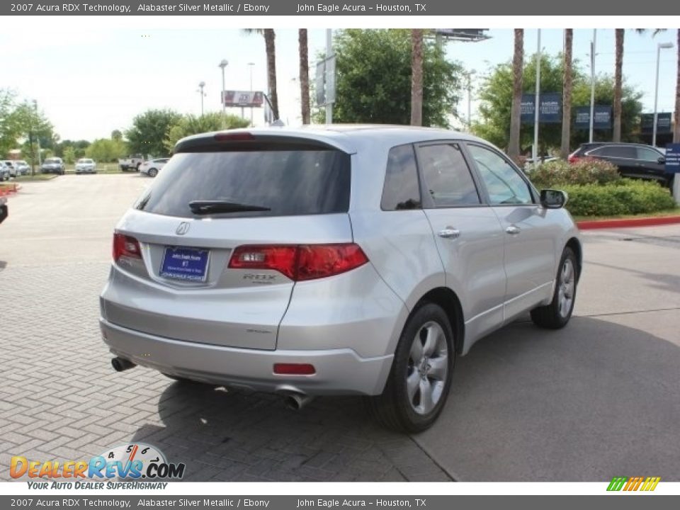 2007 Acura RDX Technology Alabaster Silver Metallic / Ebony Photo #6