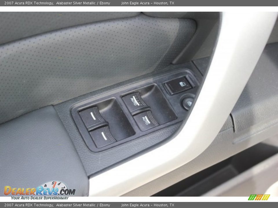 2007 Acura RDX Technology Alabaster Silver Metallic / Ebony Photo #10