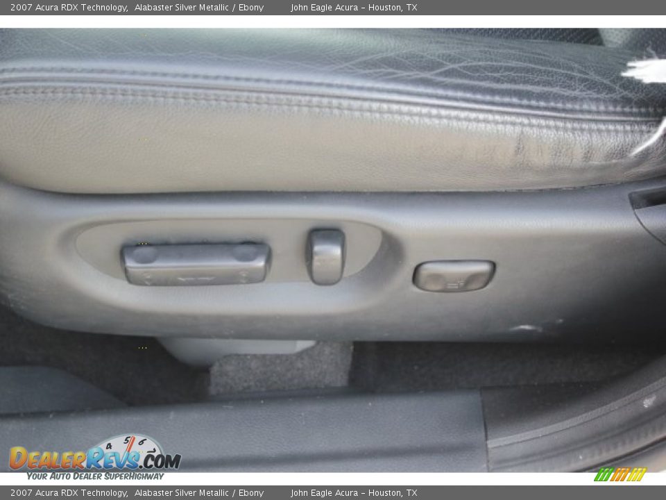 2007 Acura RDX Technology Alabaster Silver Metallic / Ebony Photo #12