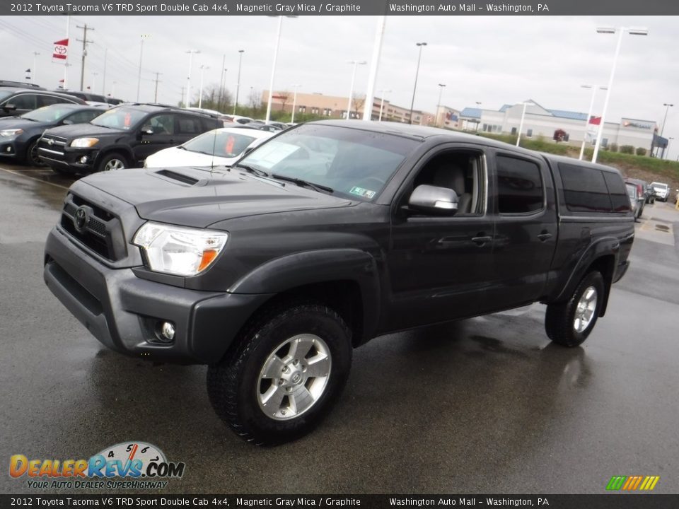 2012 Toyota Tacoma V6 TRD Sport Double Cab 4x4 Magnetic Gray Mica / Graphite Photo #5