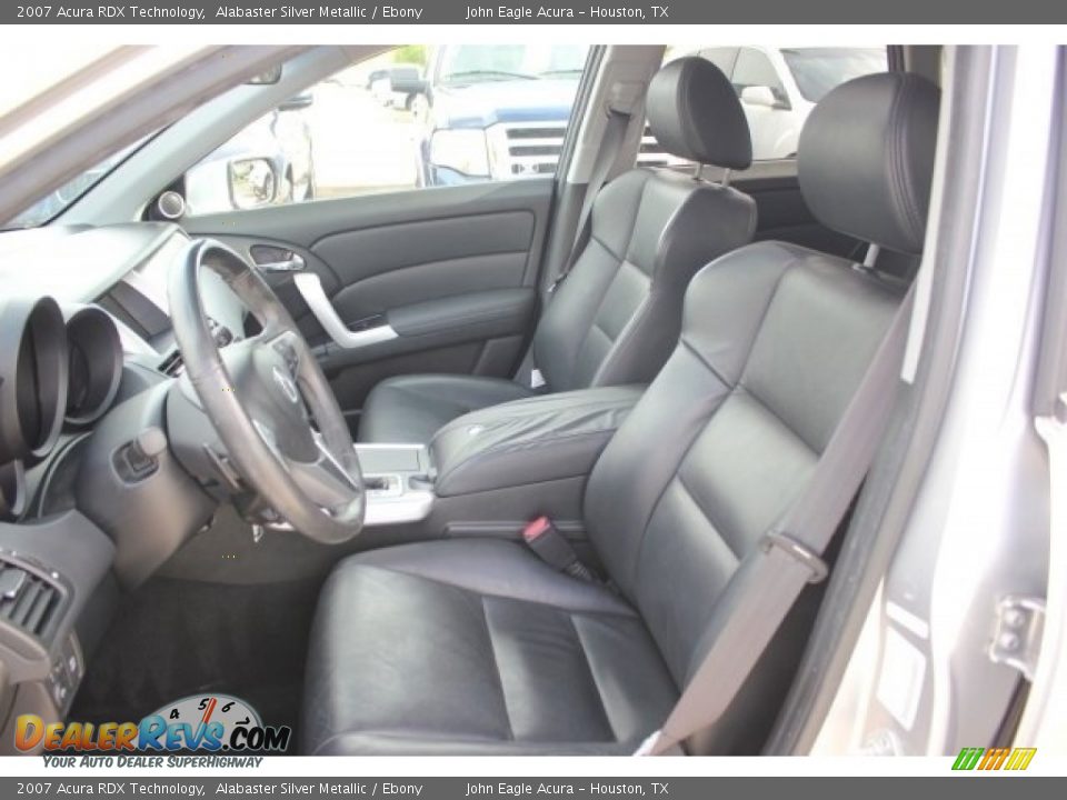 2007 Acura RDX Technology Alabaster Silver Metallic / Ebony Photo #15