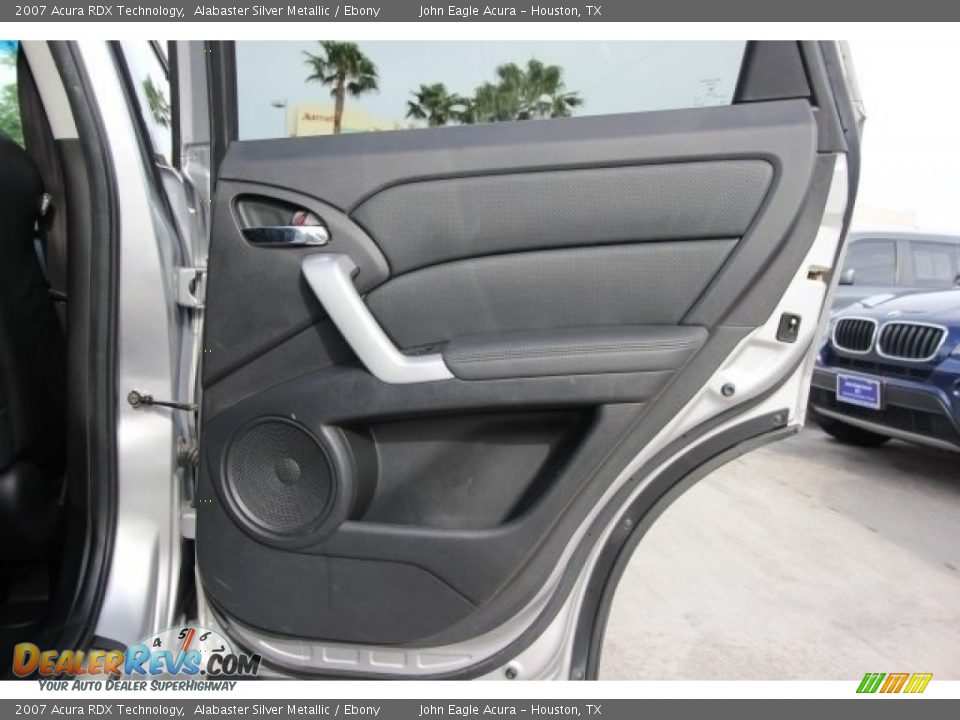 2007 Acura RDX Technology Alabaster Silver Metallic / Ebony Photo #19