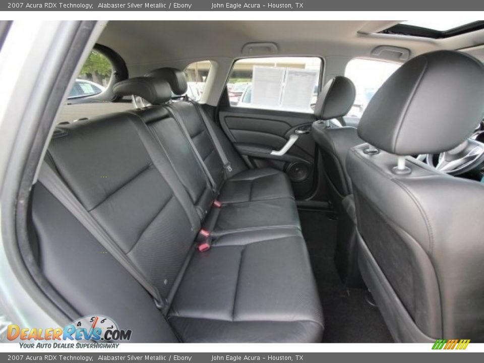 2007 Acura RDX Technology Alabaster Silver Metallic / Ebony Photo #20