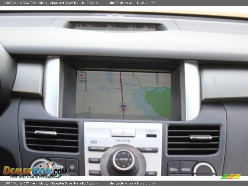 2007 Acura RDX Technology Alabaster Silver Metallic / Ebony Photo #25