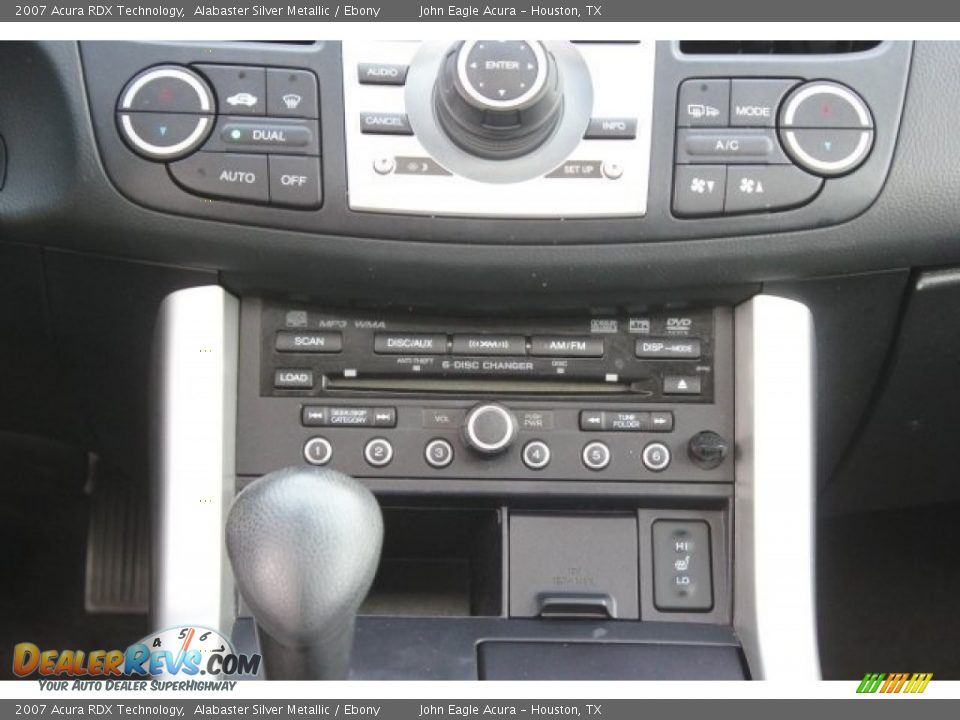 2007 Acura RDX Technology Alabaster Silver Metallic / Ebony Photo #27