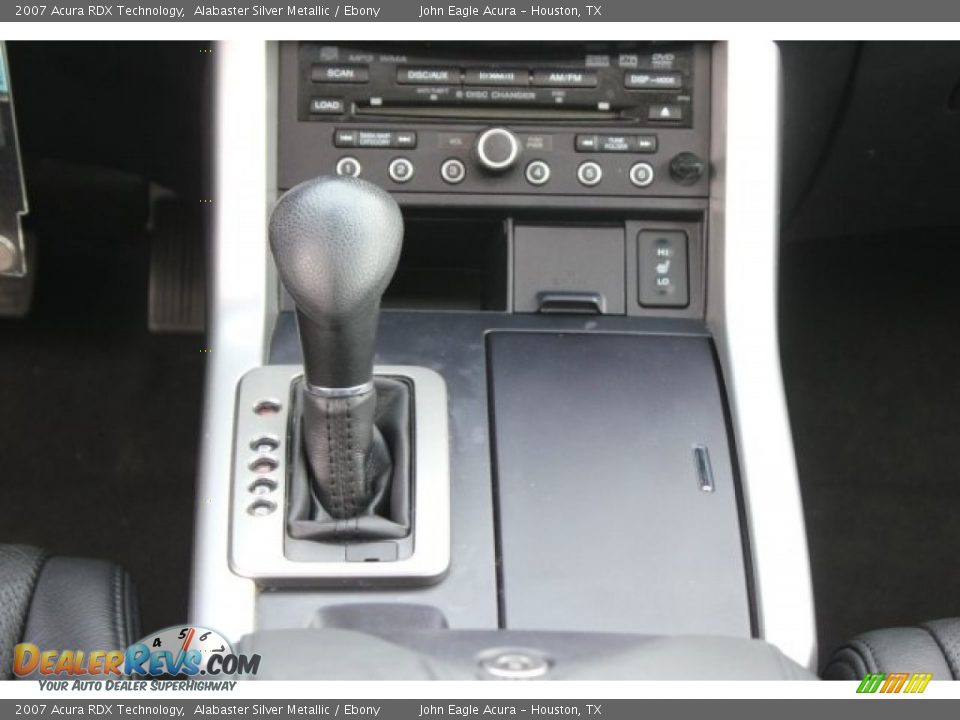 2007 Acura RDX Technology Alabaster Silver Metallic / Ebony Photo #28