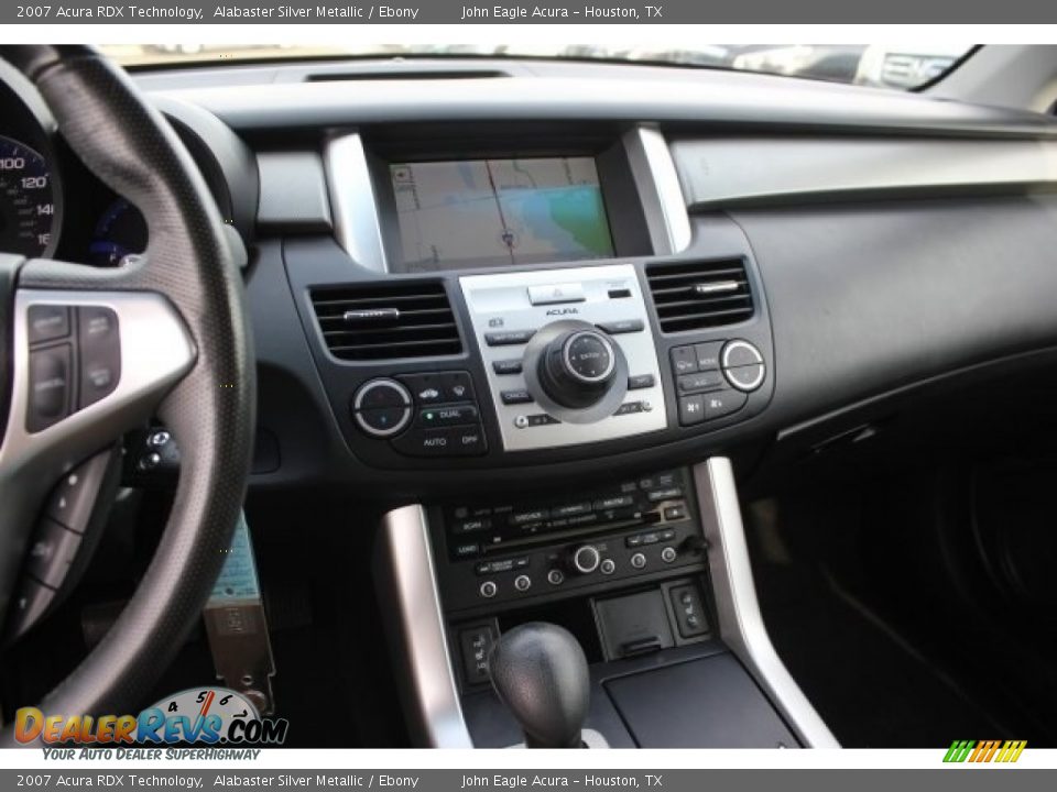 2007 Acura RDX Technology Alabaster Silver Metallic / Ebony Photo #32