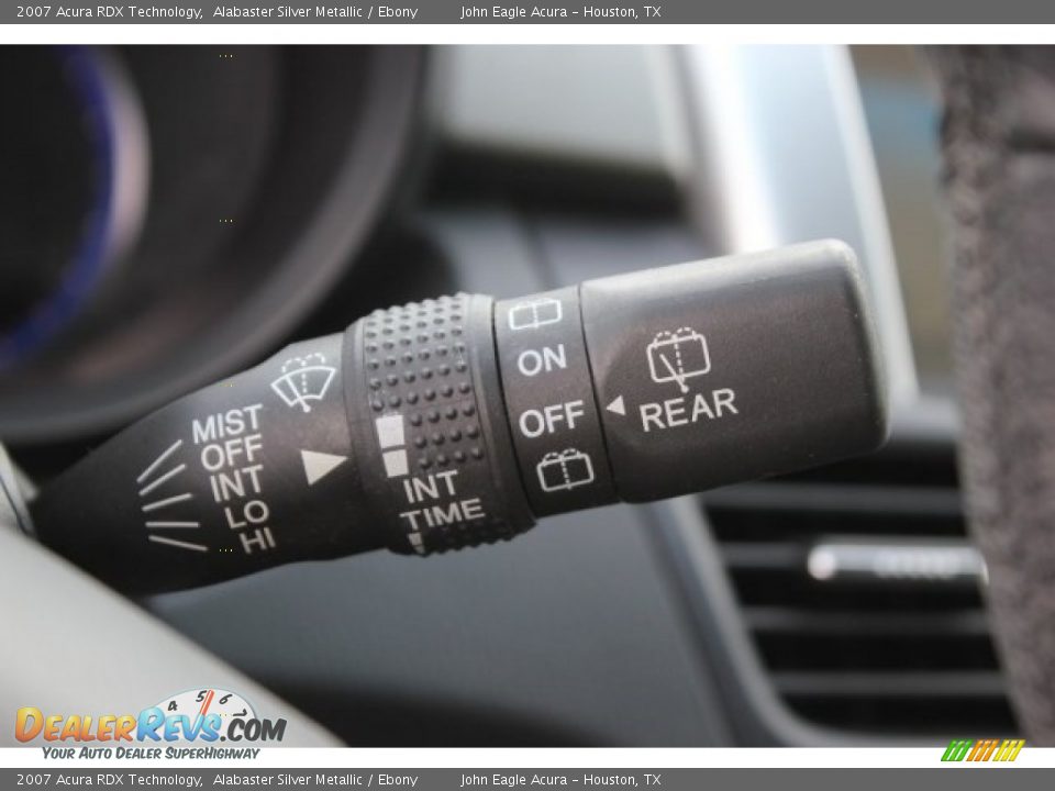 2007 Acura RDX Technology Alabaster Silver Metallic / Ebony Photo #34