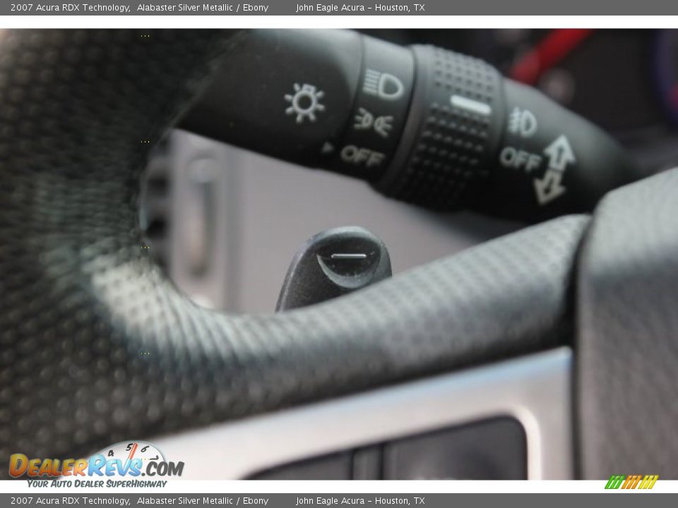 2007 Acura RDX Technology Alabaster Silver Metallic / Ebony Photo #35